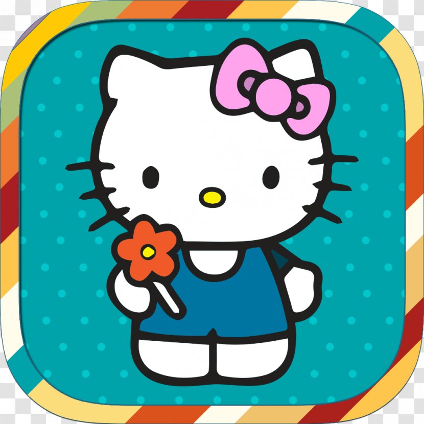 Hello Kitty Birthday Cake Greeting & Note Cards Happy To You - Character Transparent PNG
