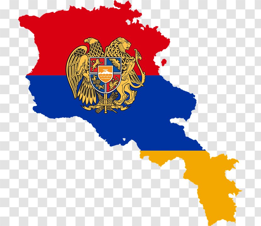 Flag Of Armenia National Vector Graphics Illustration - Cartoon Transparent PNG