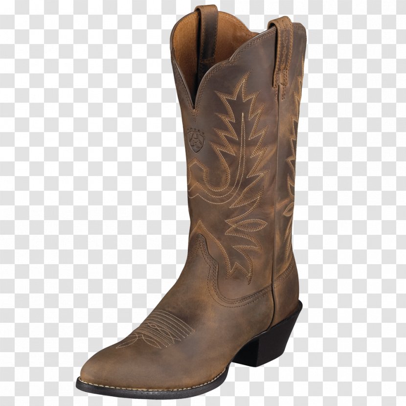 Cowboy Boot Ariat Nocona - Brown - Boots Transparent PNG