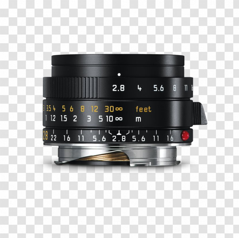 Leica M-mount M9 Elmarit-M Wide-Angle 28mm F/2.8 Camera Lens - Elmarit Transparent PNG