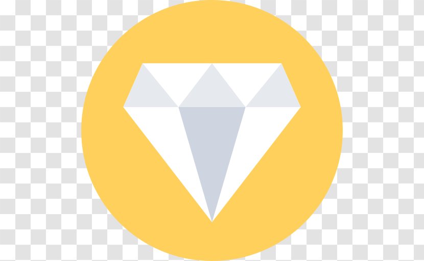 Diamond Vector - Symbol - Yellow Transparent PNG