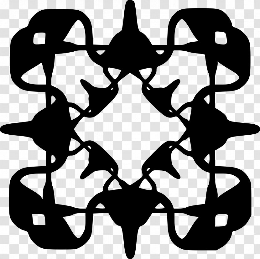 Motif Clip Art - Royaltyfree - Geometric Black Transparent PNG