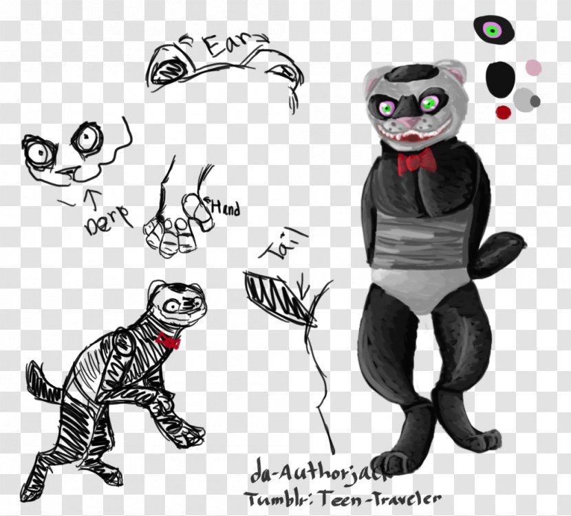 Cat Ferret Five Nights At Freddy's 2 DeviantArt Drawing - Freddy S - Enjoy The Expression. Transparent PNG