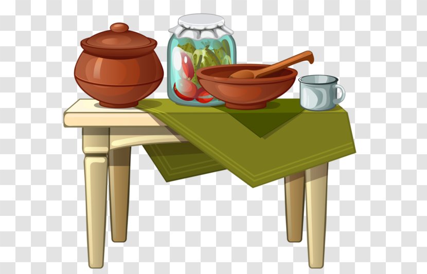Table House Kitchen Furniture - Food Transparent PNG