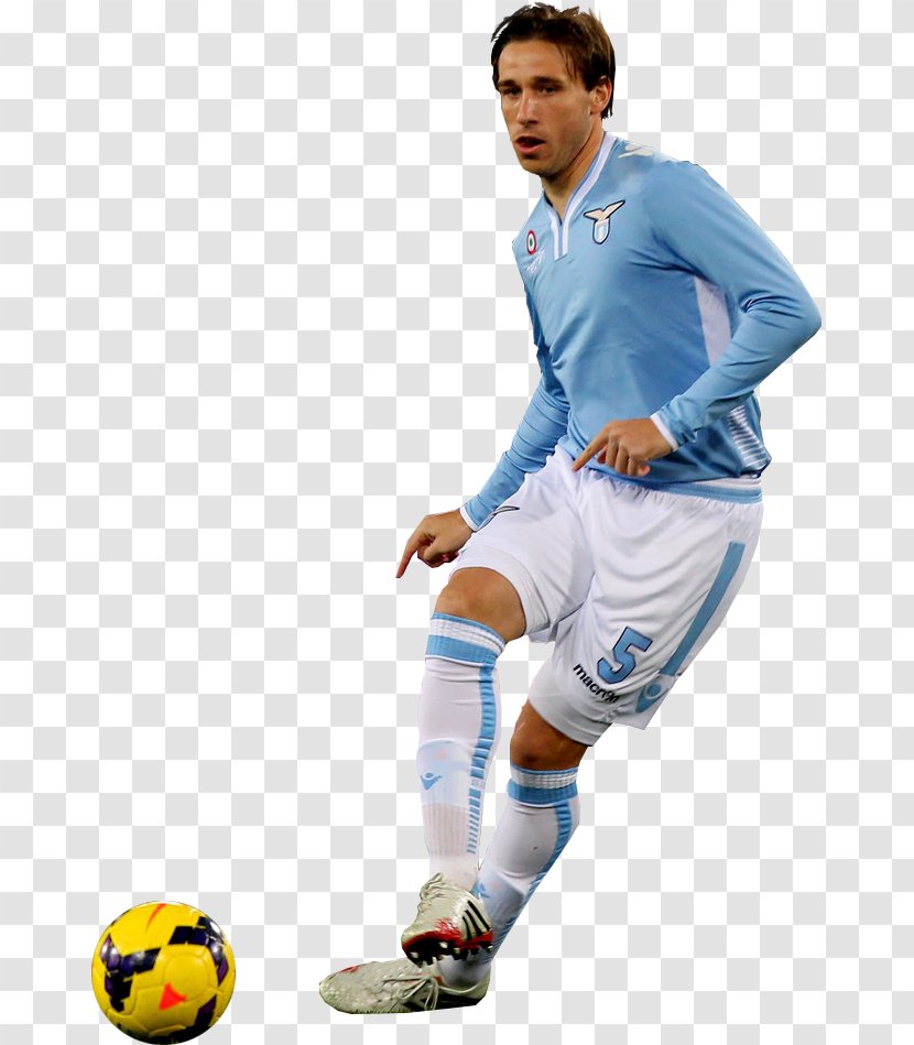 Lucas Biglia SS Lazio Football Player Sports - Uniform Transparent PNG