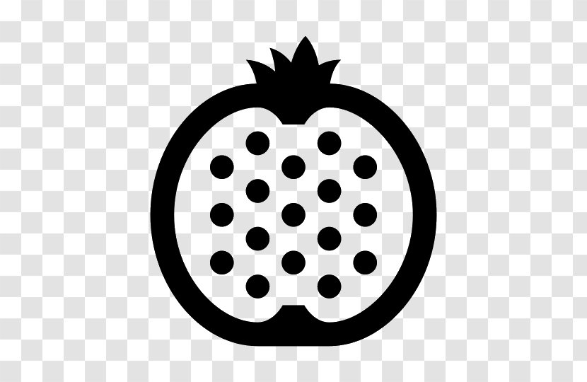 Pomegranate Fruit Food - Polka Dot Transparent PNG