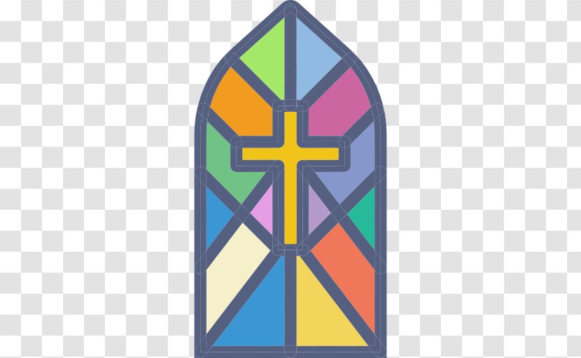 Stained Glass Religion Icon - Rectangle - Shield Transparent PNG