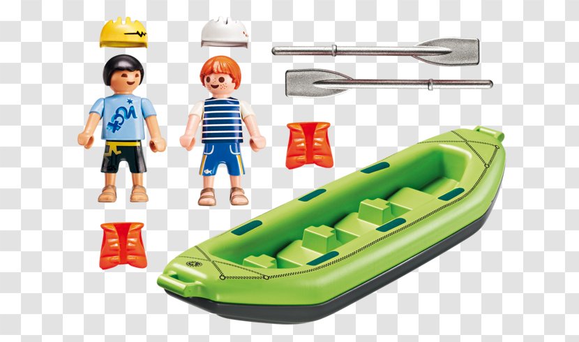 Playmobil 6892 Summer Fun Floating White-Water Rafter Rafting Toy - Vtech Baby Toys Car Transparent PNG