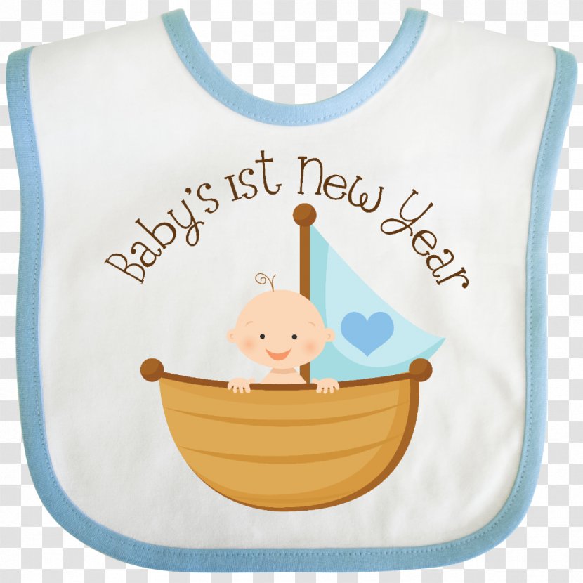 T-shirt Infant Bib Toddler New Year - Tshirt Transparent PNG