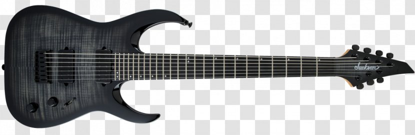 Jackson Guitars Electric Guitar Misha Mansoor Juggernaut Seven-string Transparent PNG