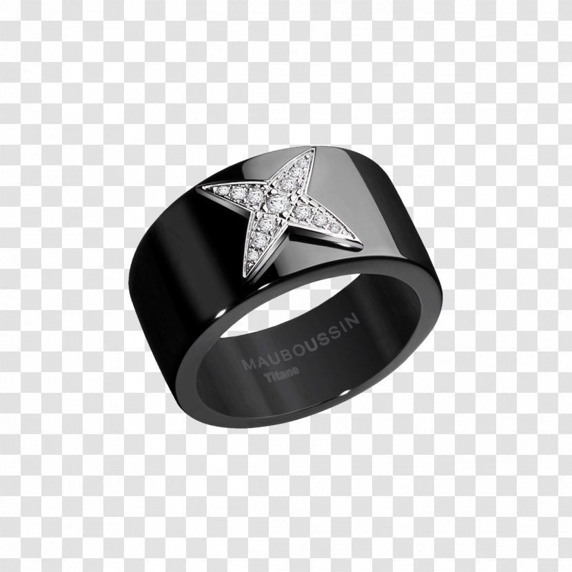 Earring Jewellery Diamond Mauboussin - Wedding Ring Transparent PNG