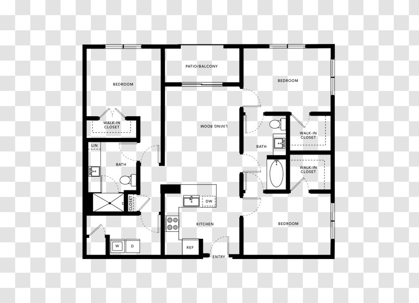 Floor Plan Paper White Square - Text - Angle Transparent PNG