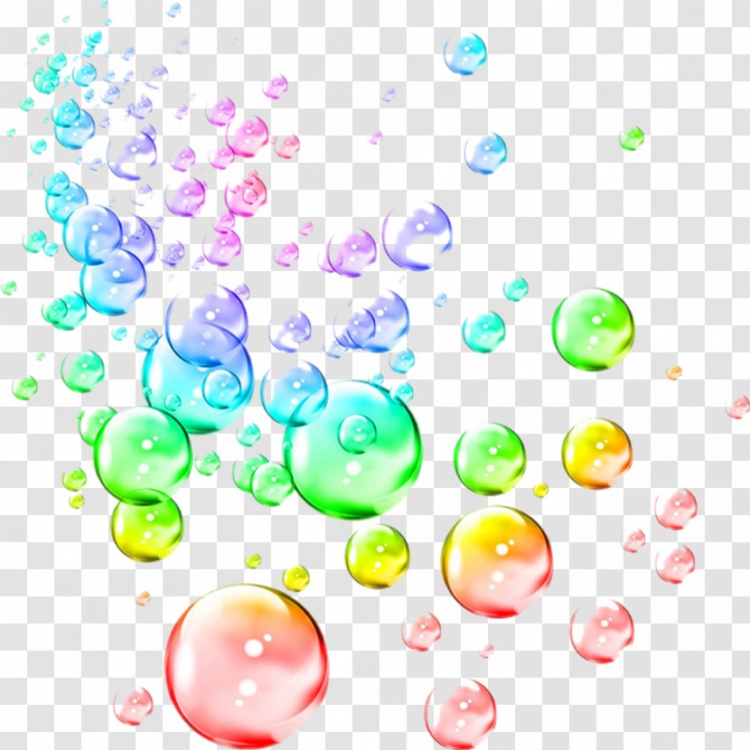 Soap Bubble Drawing Rainbow Clip Art - Colorful Bubbles Transparent PNG