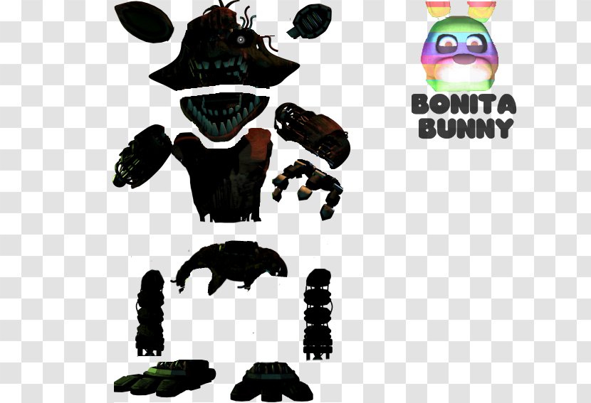 Five Nights At Freddy's Jump Scare Drawing - Character - Fnaf Parts Transparent PNG