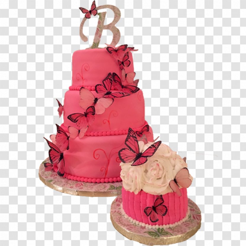 Sugar Cake Wedding Torte Birthday - Watercolor Transparent PNG