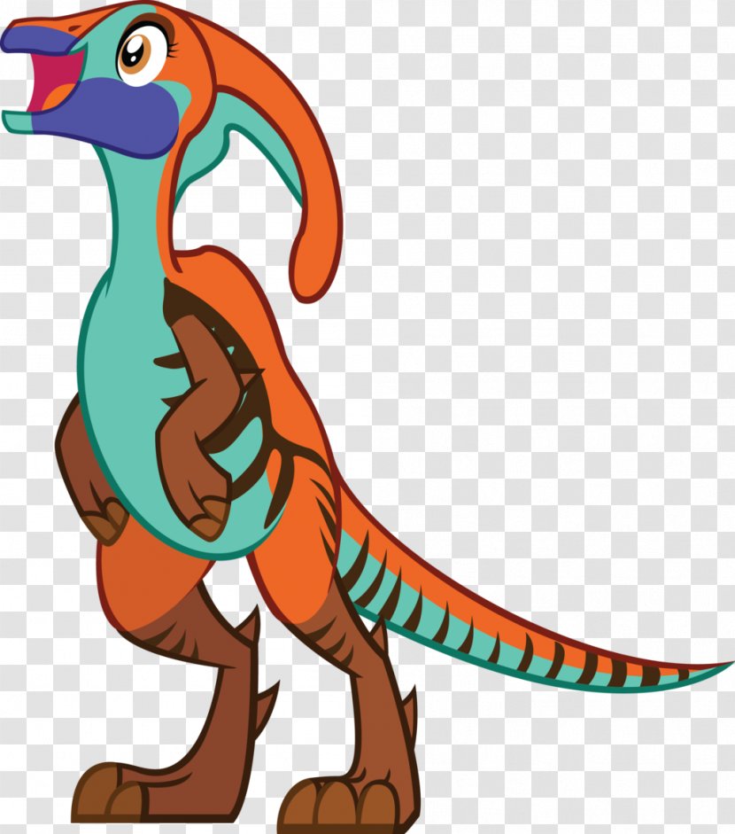 Parasaurolophus Tyrannosaurus Velociraptor Yutyrannus Dinosaur - Vector Transparent PNG