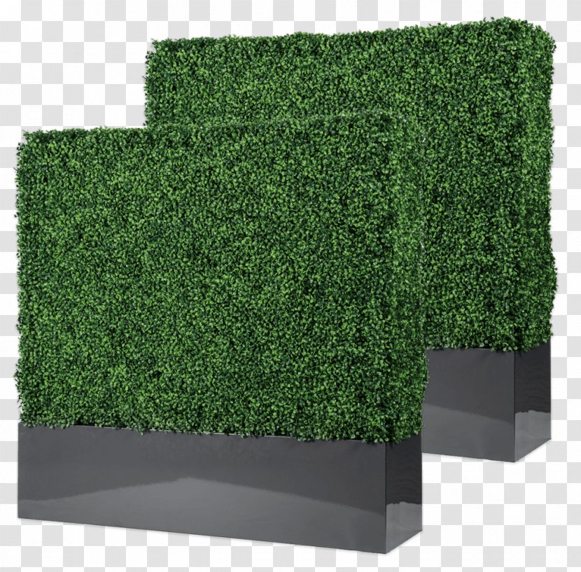 Hedge Rectangle Shrub - Green Depotartificial Artificial Foliage And Transparent PNG