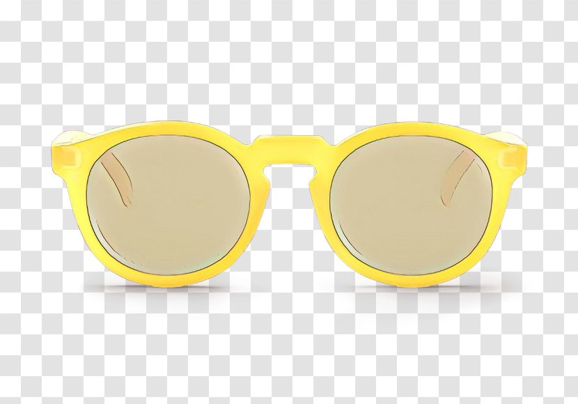 Glasses - Sunglasses - Aviator Sunglass Beige Transparent PNG