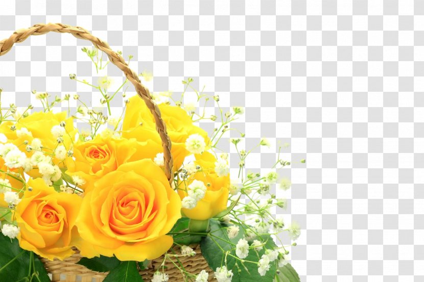 Garden Roses Photography Mother's Day - Floral Design - Flores Amarillas Transparent PNG