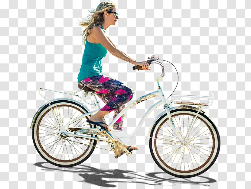 Bicycle Wheels Electra Company Cruiser Road - Sporting Goods - Ladies Bikes Transparent PNG