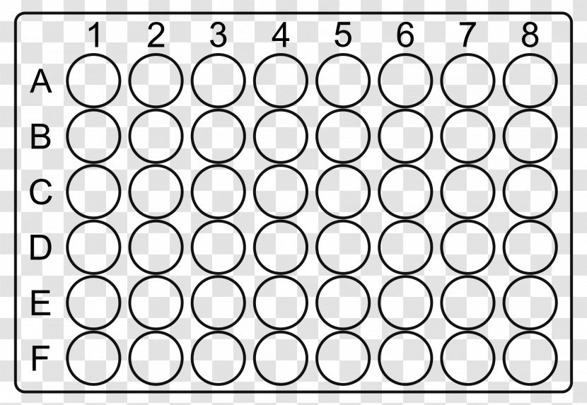 Microtiter Plate Cell Culture Template Society For Biomolecular Sciences - Text - .plate Transparent PNG