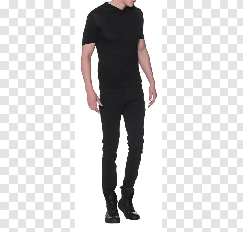 T-shirt Jeans Balmain Sleeve Shoulder - Forever 21 - Neil Barrett Transparent PNG