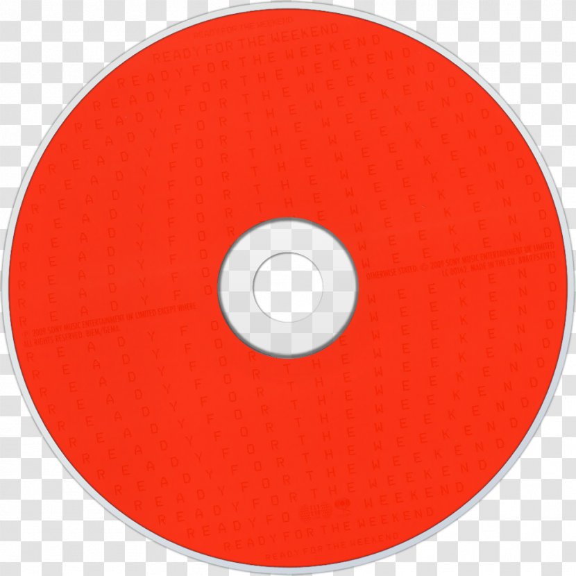Compact Disc - Red - Calvin Harris Transparent PNG