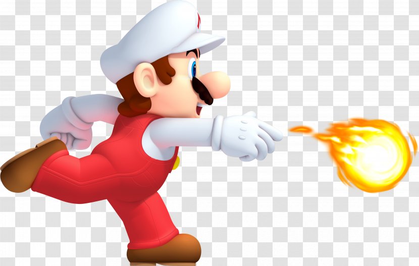 New Super Mario Bros. 2 Wii U - Fictional Character - Fireball Transparent PNG