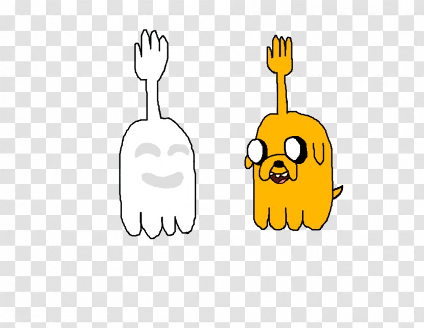 Hi Five Ghost High Art Finger Character - Silhouette - Toasters Regular Show Transparent PNG