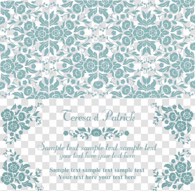 Wedding Invitation Convite Greeting Card - Creative Cards Transparent PNG