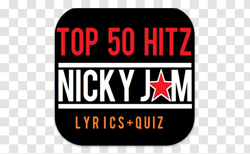 Logo Brand Font - Signage - Nicky Jam El Ganador Transparent PNG