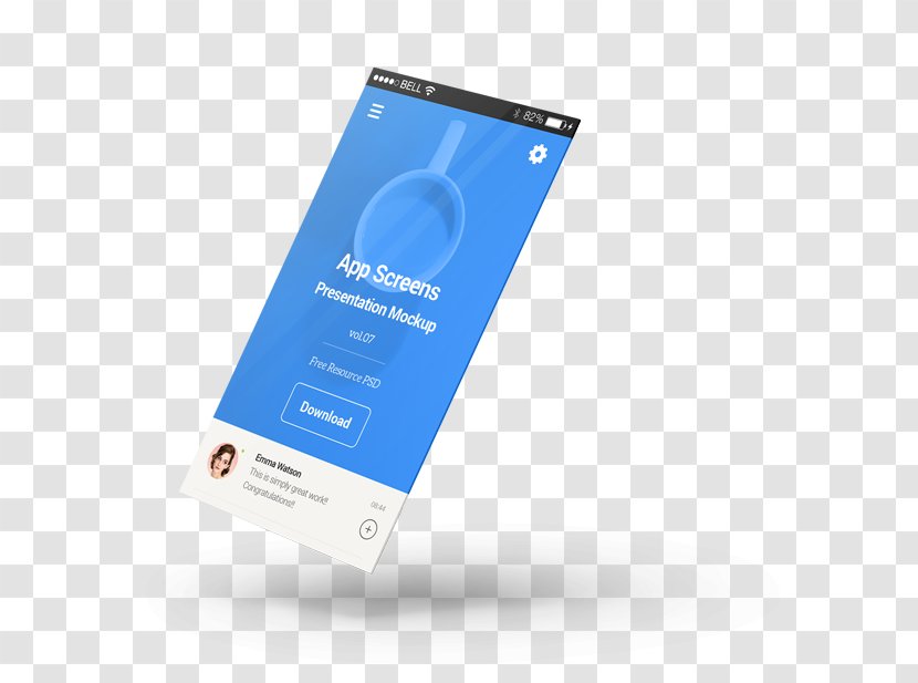 Mockup Smartphone - Mobile Web - Design Transparent PNG