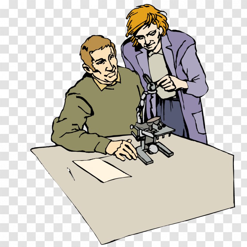 Microscope Illustration - Vecteur - Experts See The Transparent PNG