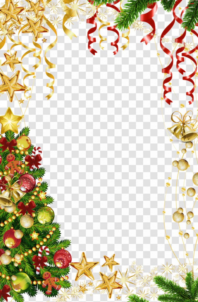 Christmas Frame - Ornament - Border Transparent Transparent PNG