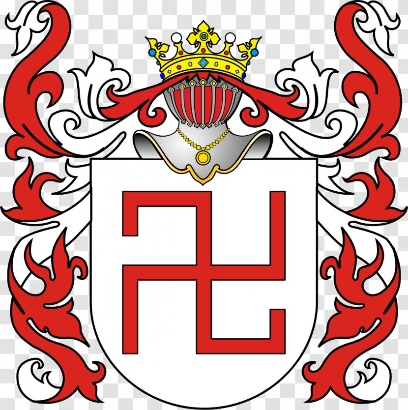 Poland Boreyko Coat Of Arms Herb Szlachecki Swastika - Polish Heraldry - Symbol Transparent PNG