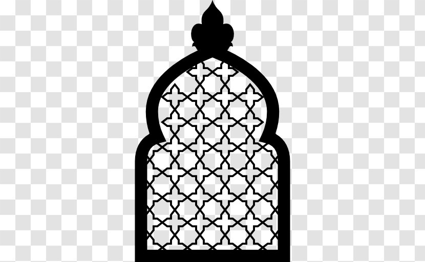 Arabesque Mosque Islam - Monochrome Photography - Arab Transparent PNG