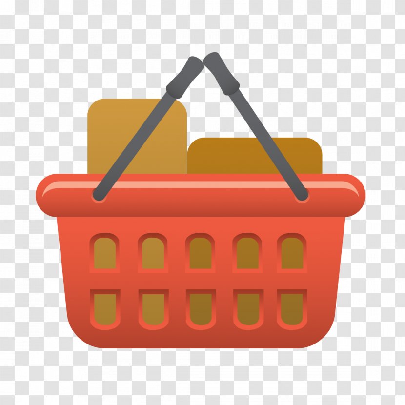 Icon - Computer Graphics - Red Basket Model Transparent PNG
