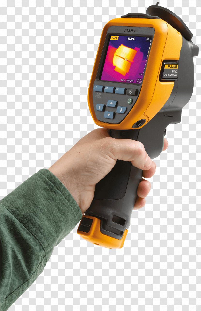 Thermographic Camera Fluke Corporation Thermal Imaging Thermography - Yellow Transparent PNG