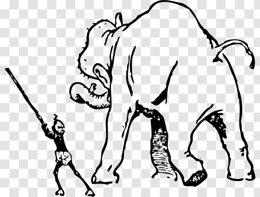 Elephantidae Drawing Clip Art - Tree - Elephant India Transparent PNG