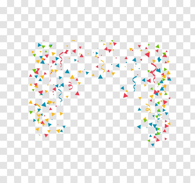 Confetti Balloon Birthday Clip Art - Area Transparent PNG