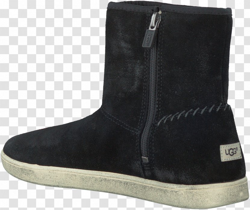 Suede Boot Shoe Black M - Footwear Transparent PNG