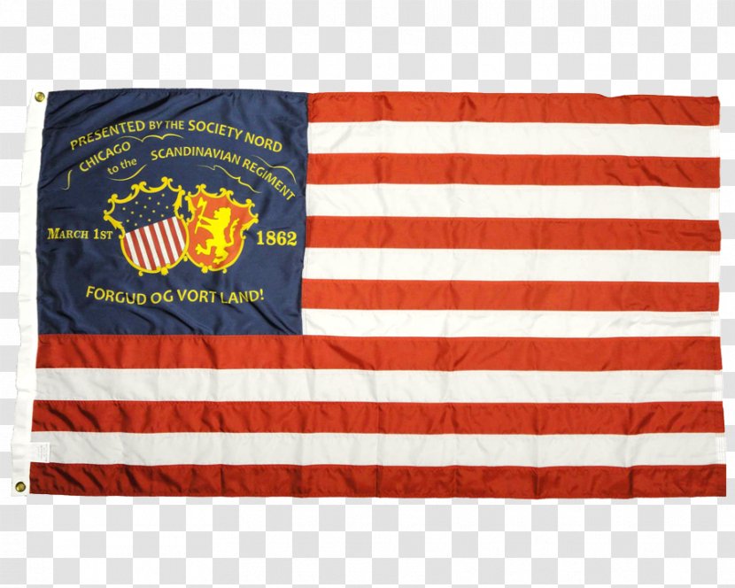 15th Wisconsin Volunteer Regiment Infantry Flag - Promotional Merchandise Transparent PNG