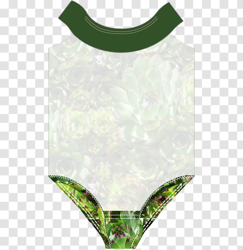 Briefs Underpants Green Swimsuit Leaf - Cartoon - Sewing Factory Transparent PNG