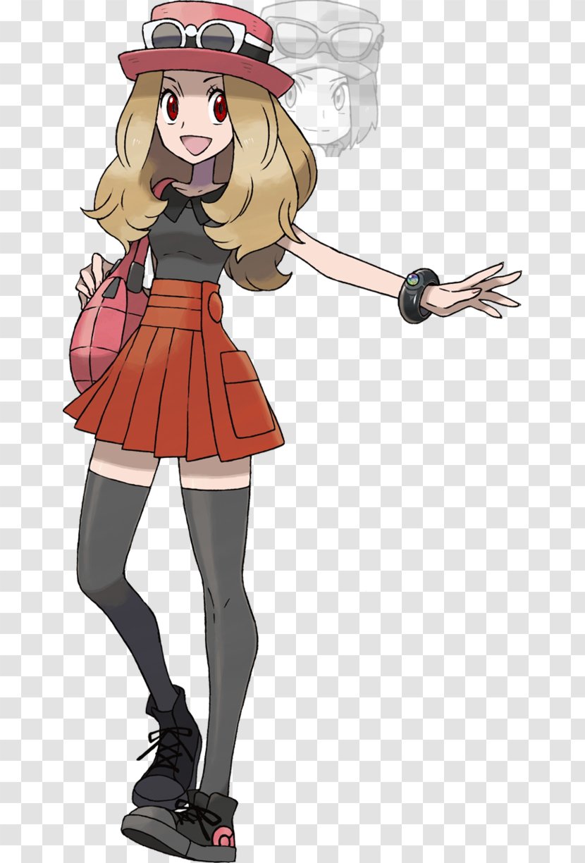 Pokémon X And Y Serena Ash Ketchum Clemont Pikachu - Tree Transparent PNG