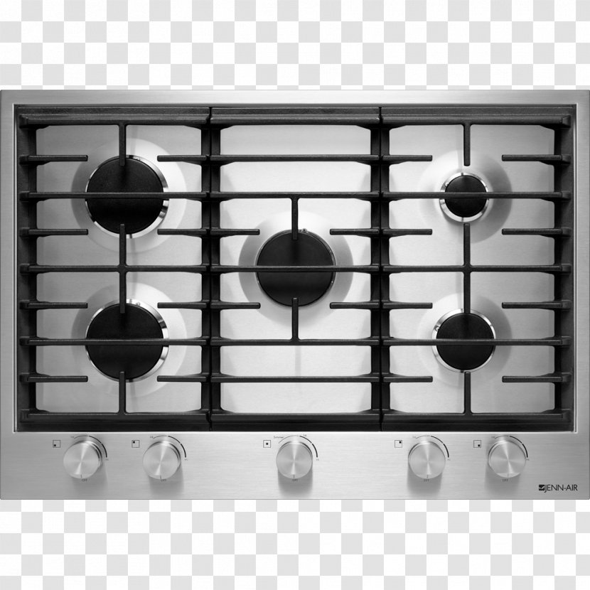 Cooking Ranges Gas Stove Natural Burner Home Appliance - Jennair - Grill Transparent PNG