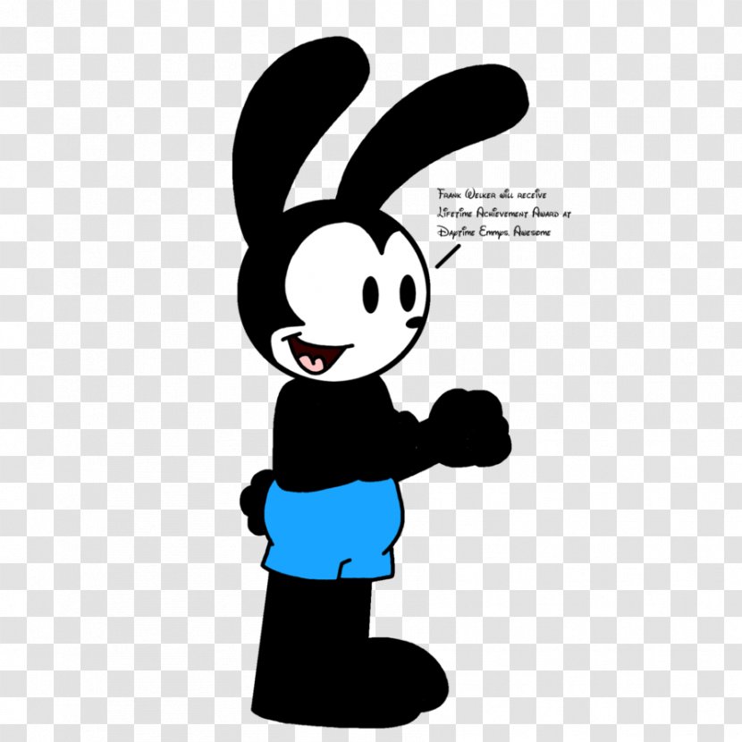 Oswald The Lucky Rabbit Emmy Award Animated Cartoon - Art Transparent PNG