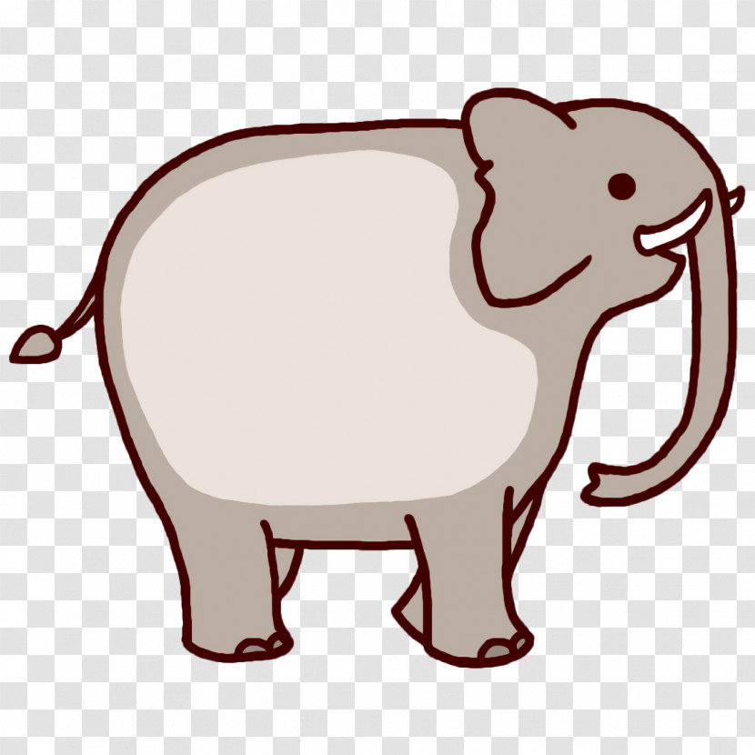 Indian Elephant Transparent PNG