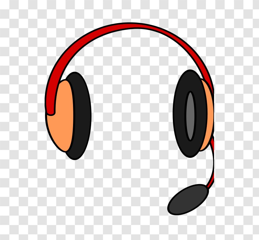 Headphones Audio Wikimedia Commons Public Domain Clip Art - Headset Transparent PNG