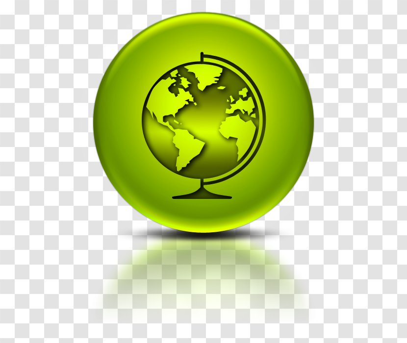 Americas World Earth Icon - Globe - Holding Green Transparent PNG