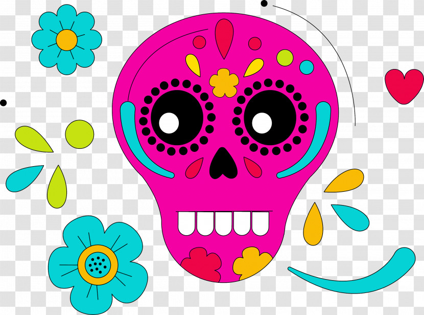 Calavera La Calavera Catrina Sugar Skull Transparent PNG